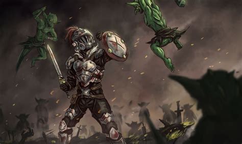 Goblin Slayer Epic Battle HD Wallpaper by Minh Tran