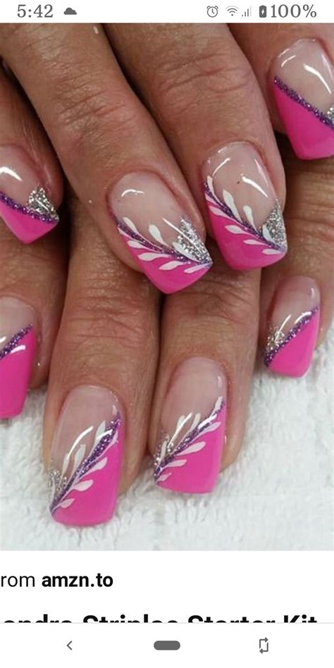 Pin by Billie Bloomfield Ray on Nails | Purple nail art, Fancy nail art ...
