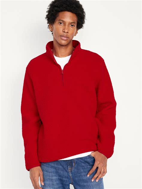 Sherpa Quarter Zip | Old Navy