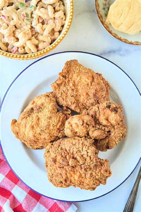 Southern-Style Fried Chicken Thighs with Buttermilk Marinade