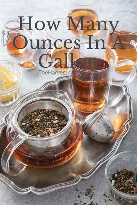 How Many Ounces in a Gallon - The Harvest Kitchen