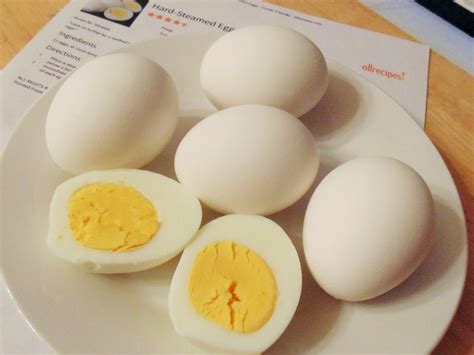 Hard-Steamed Eggs Recipe | Allrecipes