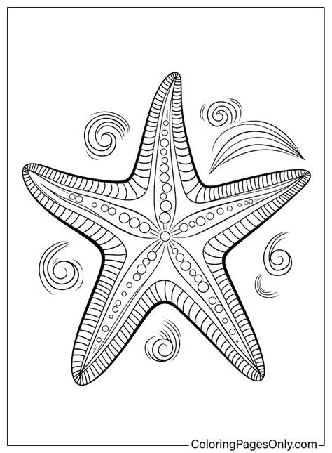 40+ Starfish Coloring Pages - Free Printable PDF & Online Coloring