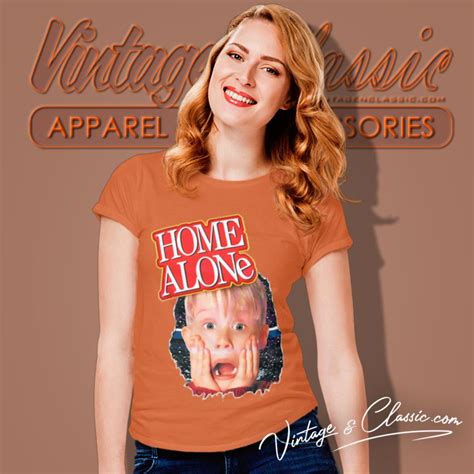 Kevin Mccallister Scream Home Alone Shirt - Vintagenclassic Tee