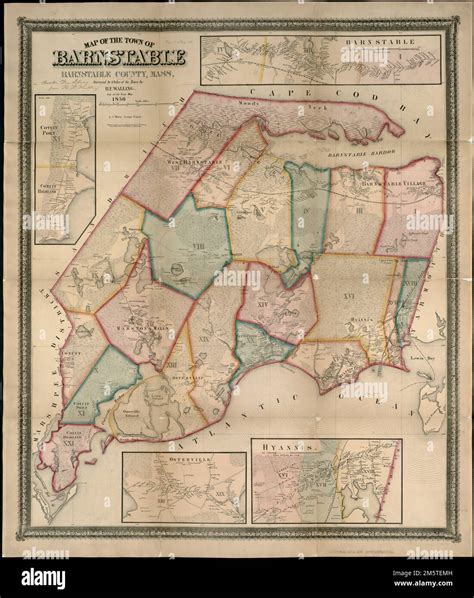 Hyannis map hi-res stock photography and images - Alamy