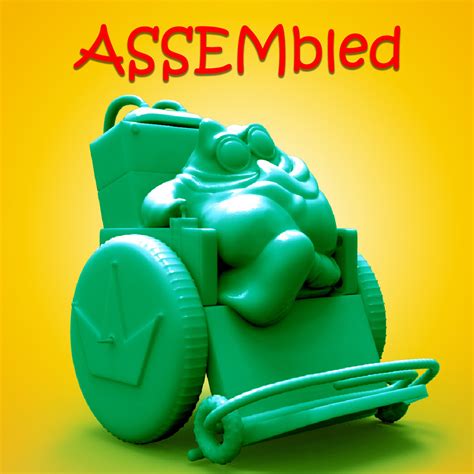 STL file Gum from sausage party movie ( stephen hawking ) 🌭・3D printer ...