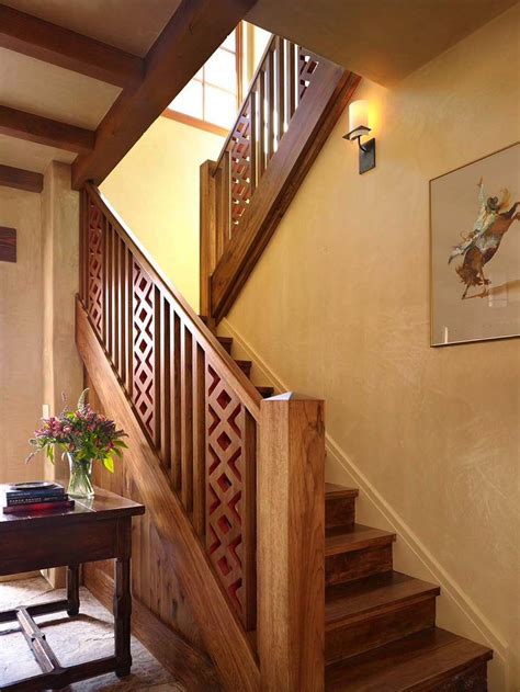 Design Of Wooden Stair Railing - MollyNamatjira