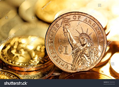 Us 1 One Dollar Coin Stock Photo 73322332 | Shutterstock
