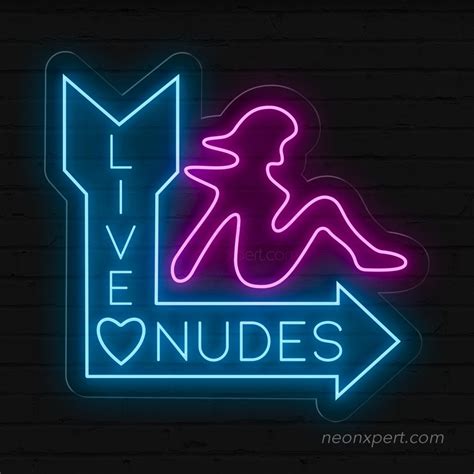 Live Nudes Neon LED Light Sign - NeonXpert | NeonXpert
