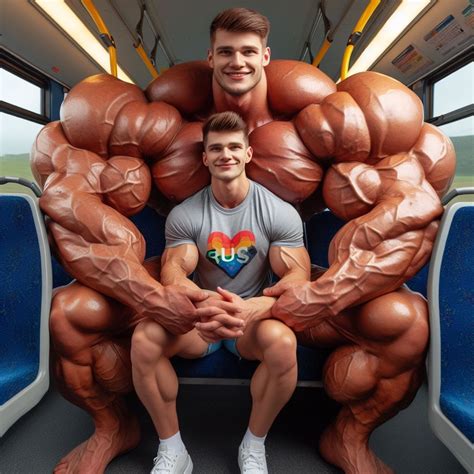 Huge teen Muscleboys using public Transport 26 by AI-Muslephantasies on DeviantArt