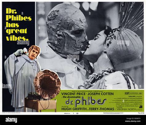 The Abominable Dr Phibes - Movie Poster Stock Photo - Alamy