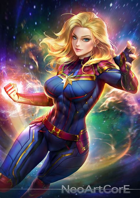 Captain Marvel by neoartcore : r/Marvel