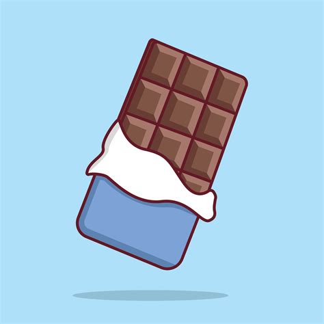 Free vector icon chocolate bar cartoon illustration 20616001 Vector Art ...