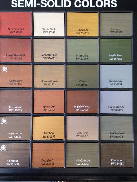 Introducing The Sherwin-Williams Floor Paint Color Chart - Paint Colors