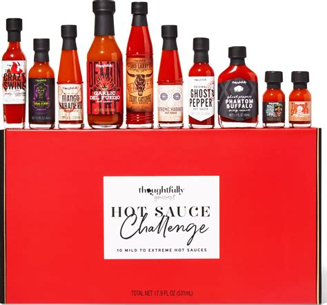 Amazon.com : Hot Ones Hot Sauce Challenge Set - Season 22 Hot Sauce Gift Sets - Hot Sauce ...