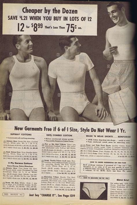 Catalog porn - Underwear ads through the 20th century