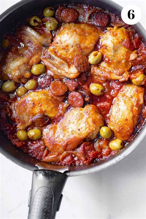Easy Spanish Chicken Stew with Chorizo - A Taste for Travel