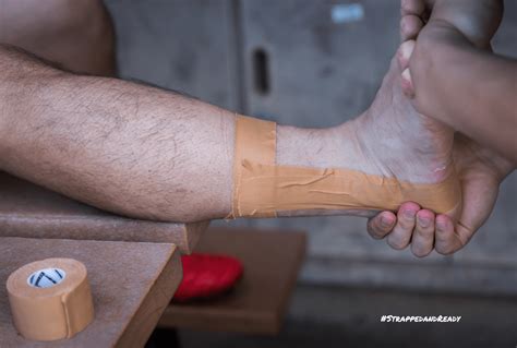 Strapping An Ankle For Sport at Aiden Ligar blog