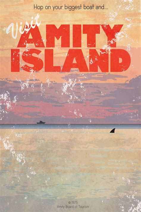 Amity Island Tourism Poster | Poster, Amity, Art