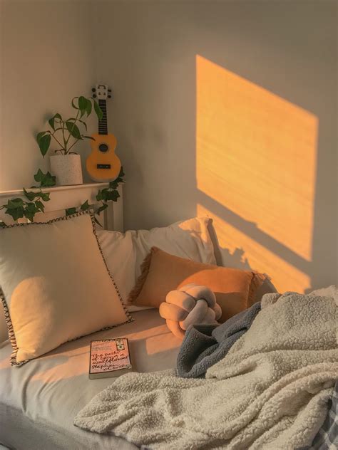 Golden Hour Aesthetic Room