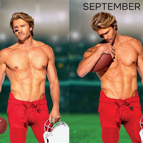 Chad Michael Murray Poses Shirtless for Sexy 2025 Calendar: See All 12 Photos