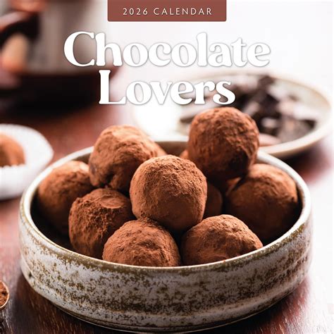 Red Robin 2026 Chocolate Lovers Monthly Wall Calendar | 12" x 24" Open ...