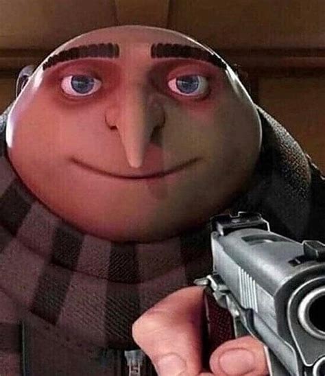 Gru Pointing Gun Meme Generator