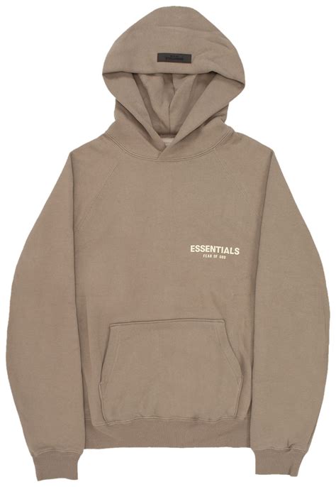 Buy Fear of God Essentials Essentials Hoodie 'Desert Taupe ...