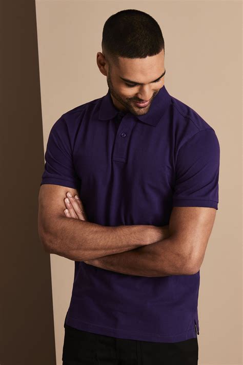 Dark purple polo shirt mens online