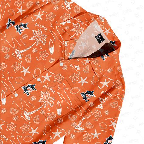 Miami Marlins Aloha Paradise Hawaiian Shirt - TeeAloha
