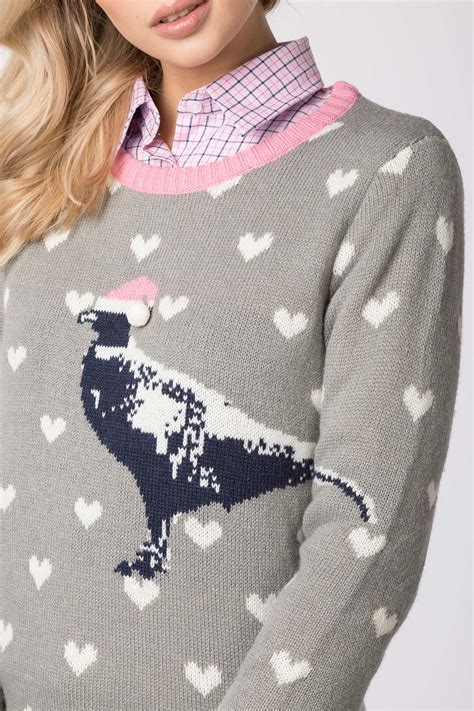 Ladies Christmas Jumper | Country Xmas Sweater | Rydale UK