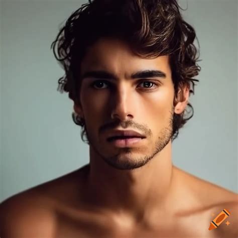 Spanish man, brown hair, brown eyes