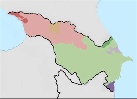 An Ethnic map of the United Caucassian Principality : r/imaginarymaps