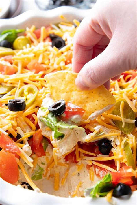 Easy Taco Dip Recipe | Delicious dips recipes, Easy taco dip recipe ...
