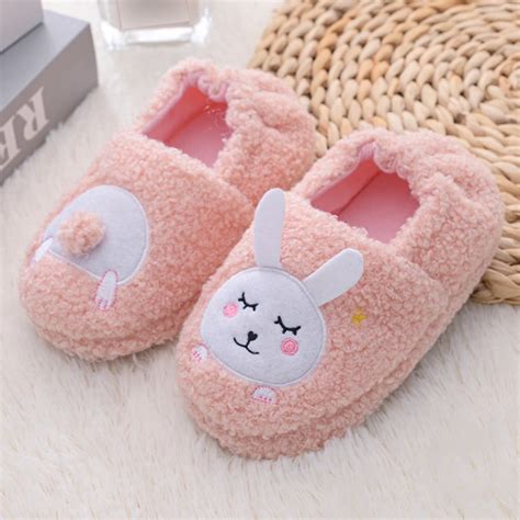 Utoimkio Toddler Baby Boys Girls Cozy House Slippers Warm Plush Winter ...