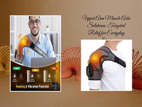 Upper Arm Muscle Ache Solutions: Targeted Relief for Everyday Strain – KentDO™ Healthy & Beauty