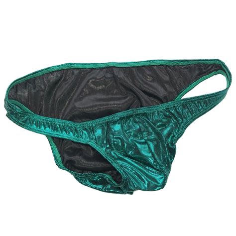 K318R Men Sexy Bikini Super-Low-Rise Metallic Swim-Tricot Lots | eBay