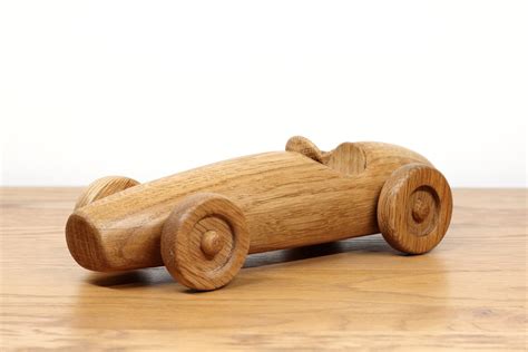 Wooden Toy Race Cars