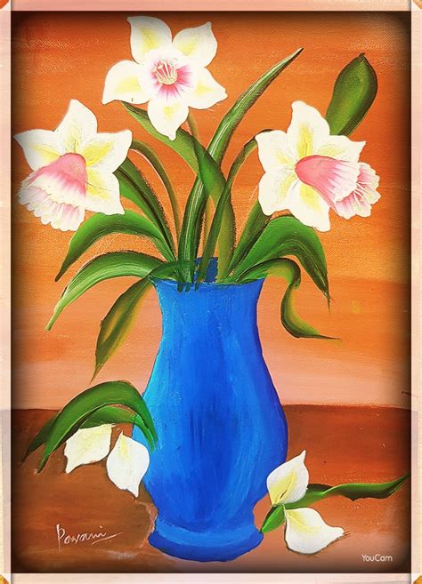Blooming Beauty: Flower Vase Painting Guide