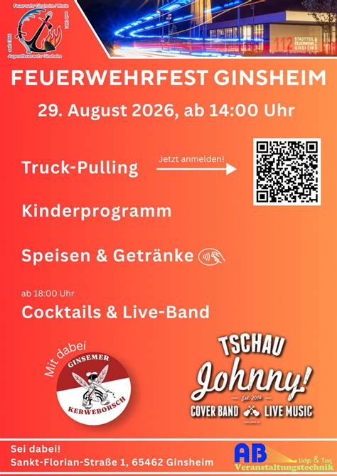 Sommerfest 2026 | Feuerwehr Ginsheim-Gustavsburg