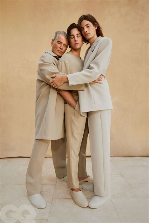 Pierce Brosnan und seine charmanten Söhne | GQ Germany