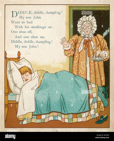 Diddle Diddle Dumpling Stock Photo - Alamy