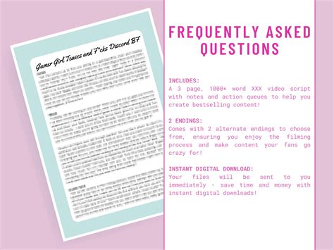 Gamer Girl F*s Discord BF XXX Adult Video Script | for Onlyfans, Fansly ...