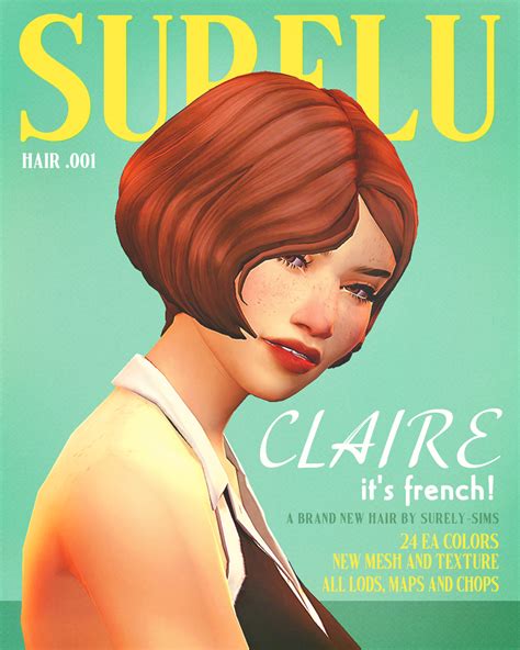 Claire, it's french! | a Brand New Maxis Match... — Surely-Sims