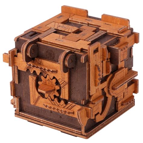 WOODEN.CITY Challenging Escape Room Puzzle Box - Hard Puzzle Box - Clu ...