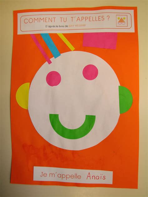 la classe de mademoiselle violette: exploitation du livre "Comment tu t ...