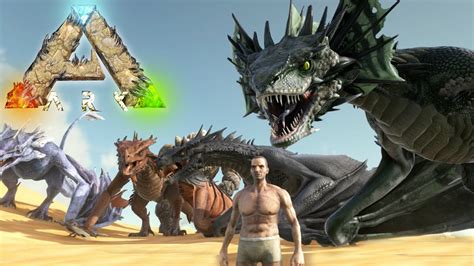 ALL NEW CREATURES!!! NEW DRAGONS!! - Scorched Earth - Ark Survival ...