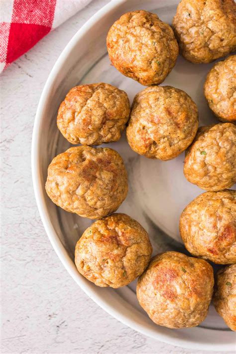 Air Fryer Turkey Meatballs - Air Fryer Fanatics