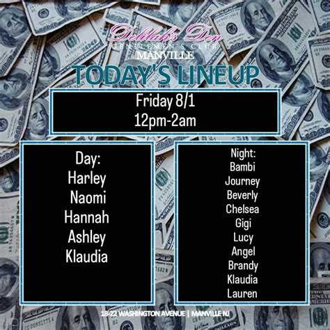 Delilahs Den Manville | Happy Fourth everyone!!! Tonight freaky Friday ...