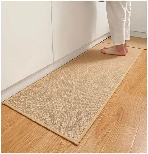 Amazon.com: Store Nara 100% Natural Jute! Kitchen Rugs [2 PCS], Large ...